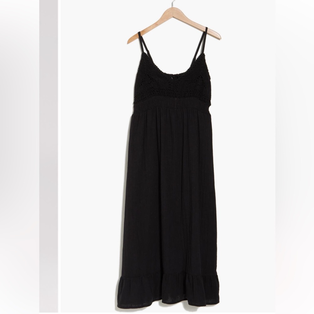 Boho me NEW crochet bust, maxi dress
